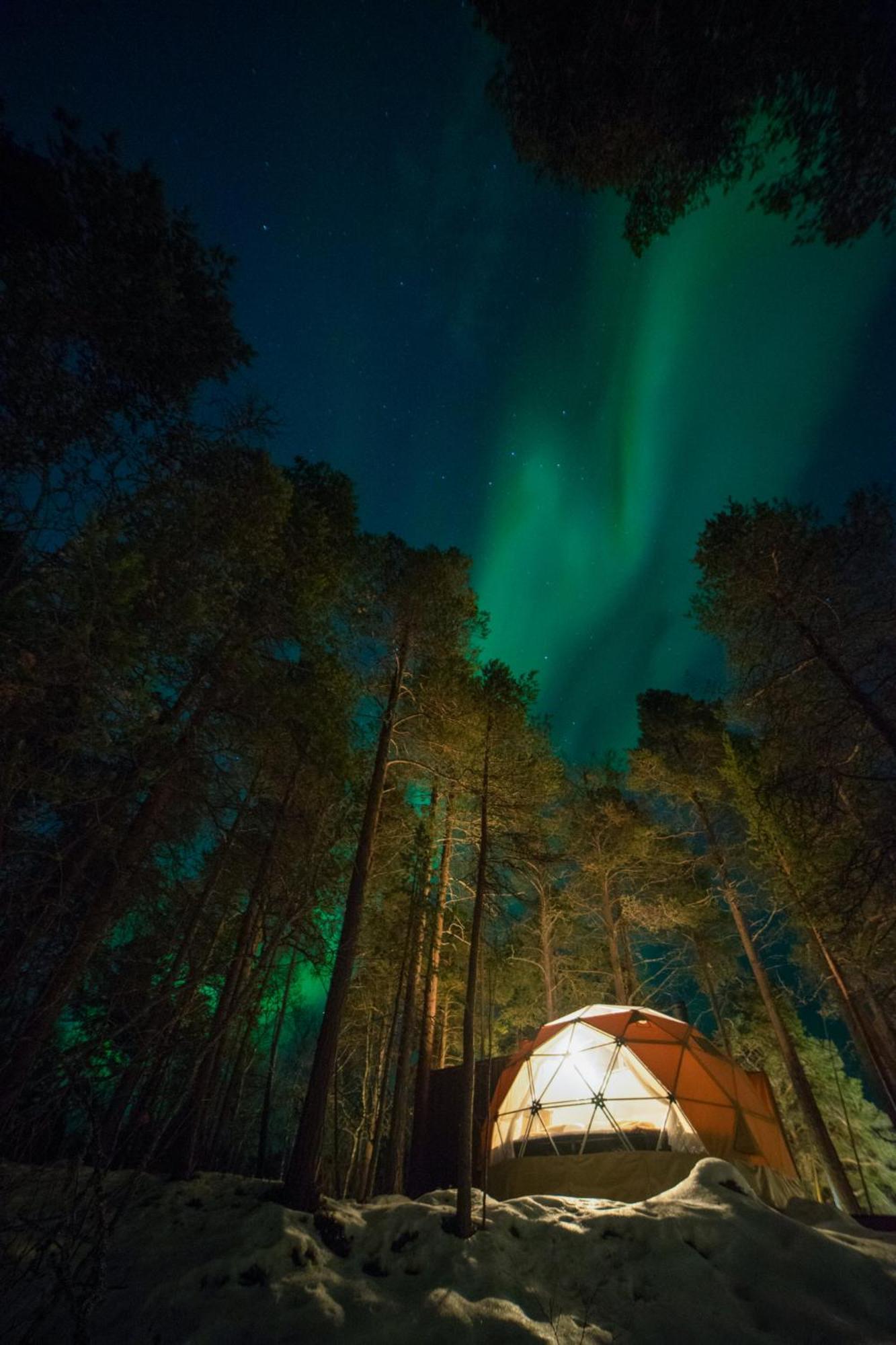 Glod Aurora Canvas Dome Alta Extérieur photo